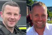 Hero officers killed in A66 wrong-way crash, families say