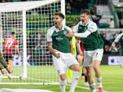 Hibs Edge Shkendija 2-1 Thanks to O'Hora's Late Winner