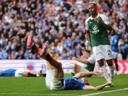 Hibs pile more pain on Rangers as VAR penalty drama and Chermiti injury add to woes