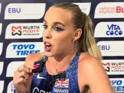 Hodgkinson jokes about selfie lights after European silver