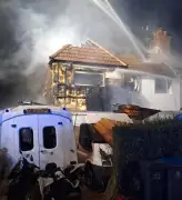 Home and car destroyed in huge New Malden house fire