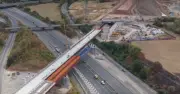 HS2 slides 3,726-tonne M6 South Viaduct into place over motorway