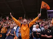 Hull City fans taunt Joe Cole during shock Man Utd win