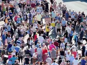 Hundreds protest Rhos-on-Sea year-round dog beach ban plan