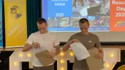 Identical twins discover almost identical A-level results