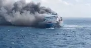 Indonesia Ferry Fire: 5 Dead, 41 Missing on KMP Mutiara Sentosa 2