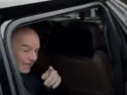 Infantino mocks reporter's baldness amid FIFA pressure