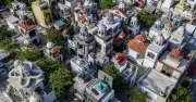 Inside Mexico's 'most dangerous graveyard' with bulletproof mausoleums