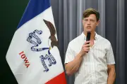 Iowa Democrat Rob Sand says Harris should not run for president again