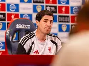 Iraola faces press ahead of Liverpool's Premier League opener at Newcastle