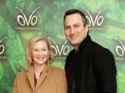 Joanna Page brands husband her 'fifth child' in row