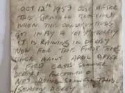 Joiner finds 67-year-old message in bottle during £3.4m renovation