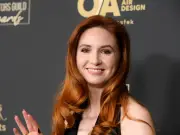 Karen Gillan teases Shrinking set footage with Jason Segel