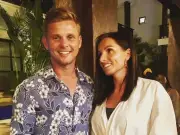 Kate Dwyer marks one year since Jeff Brazier split with beach post