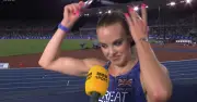 Keely Hodgkinson removes silver medal in BBC interview after 800m defeat