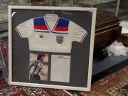 Kevin Keegan's match-worn England shirts to be auctioned