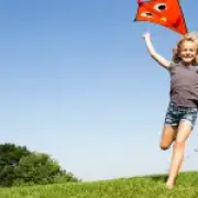Kites in the park: a sign screens haven't ruined childhood