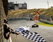 Lando Norris wins Dutch GP as Verstappen crashes out
