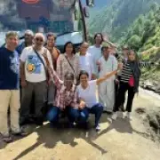 Last photo of British tour group before Nepal flash floods