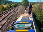 Lewes train derailment: passengers trapped as emergency services respond