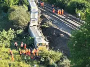 Lewes train derailment: Two seriously injured as carriages overturn