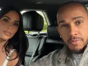 Lewis Hamilton 'grateful' for summer break with Kim Kardashian