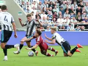 Liverpool get instant penalty verdict after Lewis Hall moment of madness for Newcastle