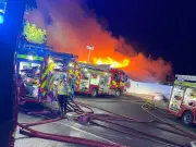 Llandovery wildfire under control as evacuated residents return