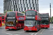London travel chaos as bus strike and train derailment disrupt services