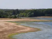 Lost village uncovered by drought at Rutland Water