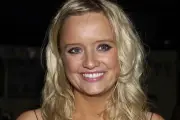 Lucy Davis 'grateful' for support at first event since cancer diagnosis