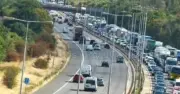 M5 traffic stopped at J6 after crash near Worcester, 5-mile delays