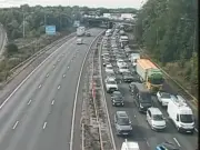 M6 crash causes delays near M61 junction in Preston