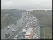 M60 traffic: delays after vehicle overturns in crash