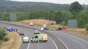 M9 crash victims were heading to UK wedding, family in car