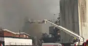 Major incident declared in Luton as fire erupts at bathroom showroom