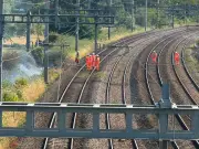Major train disruption as fire hits line between Newport and Cardiff