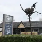 Man, 102, dies after 'being pushed off pub stage'