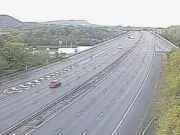 Man dies after being hit by three cars on M56 in Cheshire