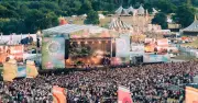 Man dies as wooden sign falls at Big Church Festival