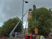 Man Falls onto Liverpool College Roof, Rescued by Fire Crews