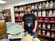 Man opens sweet shop after childhood visits to great grandparents' stall