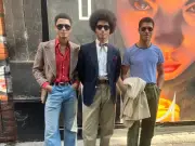 Manchester Street Style: Parisian Triplets Steal the Show