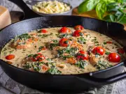 Mary Berry's favourite easy Tuscan chicken recipe with creamy sauce