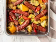 Mary Berry's sausage traybake: quick family dinner in 1 hour