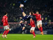 McTominay overhead kick net piece sold in framed collectables