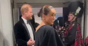 Meghan shares video of Harry's bagpipe delight at gala