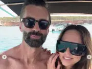 Mel C beams on Ibiza honeymoon with new husband Chris Dingwall