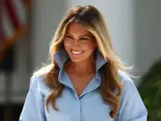 Melania Trump Jokes 'I Heard You Missed Me' in First Public Appearance in Weeks