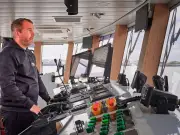 Mersey Ferries Crew Prepares Royal Daffodil for Service